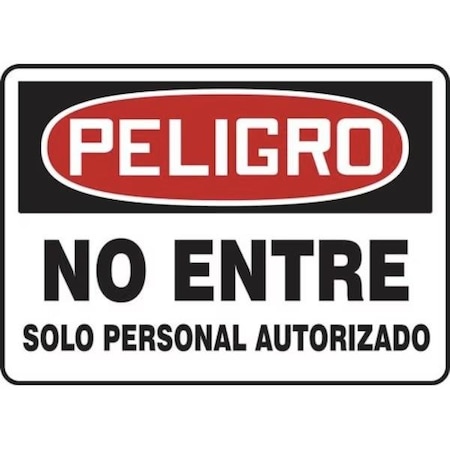 Accuform OSHA DANGER Safety Sign DO NOT SHMADM158XT SHMADM158XT